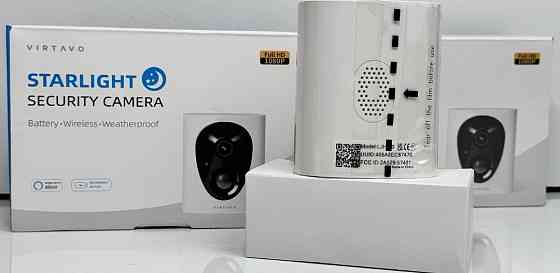 Камера відеоспостереження Зовнішня Wi-Fi-камера VIRTAVO 1080P (2шт) Київ