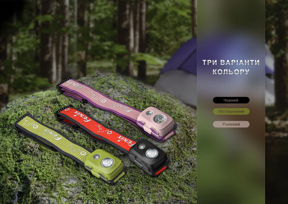 Ліхтар налобний Fenix HL16 AAA рожевий Киев - изображение 12