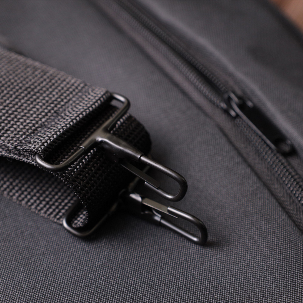 Практичная деловая сумка из качественного полиэстера FABRA 22585 Черный Киев - изображение 3