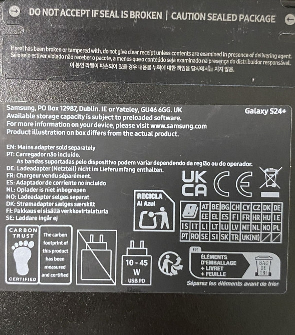 Смартфон Samsung S24 Plus 12/256GB Киев - изображение 2