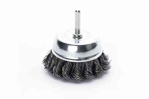 Щітка чаша сталеві витки 65 мм (дриль) APRO Рівне