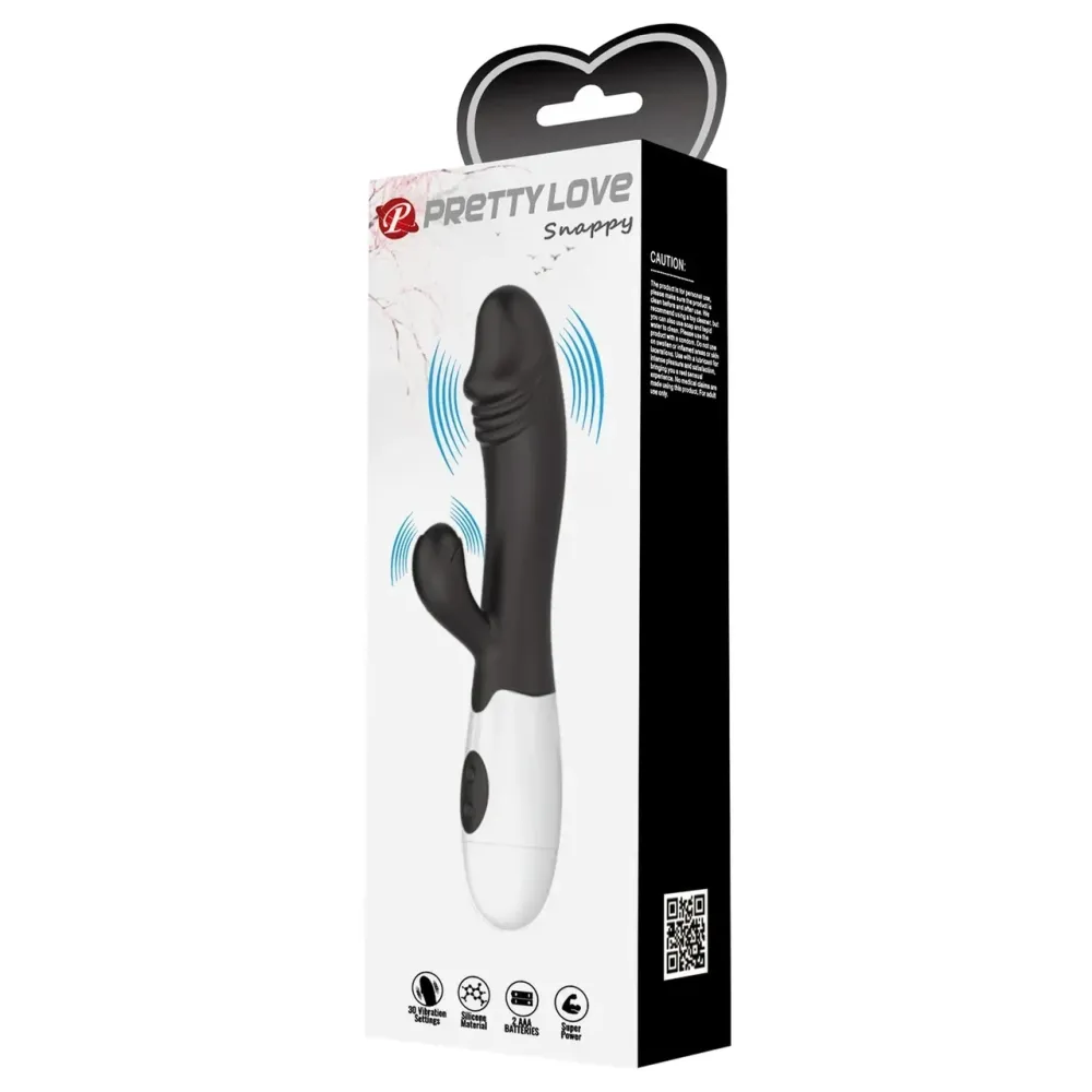 Вибратор серии Pretty Love - SNAPPY black, BI-014173-A3 Sex Aura Киев - изображение 10