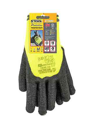 MASTERTOOL Рукавички акрилові утеплені MASTERTOOL зі зморшкуватим латексним покриттям ¾ 11" під Коломия