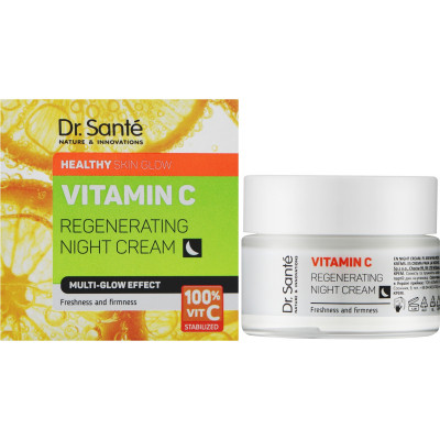 Крем для лица Dr.Sante Vitamin C Ночной Восстанавливающий 50 мл (4823015940576) Вінниця - фото 1