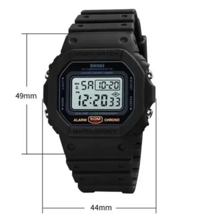 Часы наручные SKMEI 1628BKWT, BLACK-WHITE, 10257 Днепр