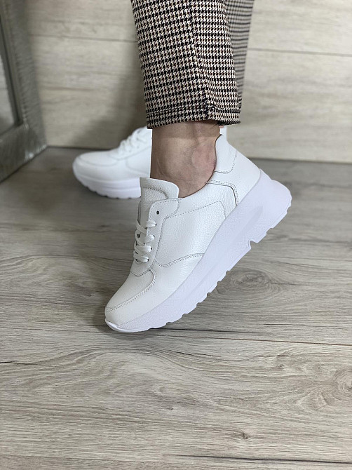 Dino Vittorio Кросівки жіночі Dino Vittorio 2036-56-183 білі (весна-осінь, шкіра натуральна) (4 Коломыя - изображение 1