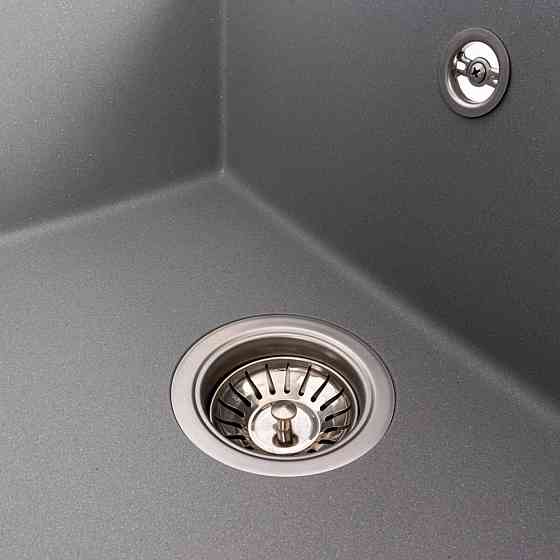 VALESO Кухонна мийка гранітна VALESO 6550 CRIPTA (сірий металік) Киев