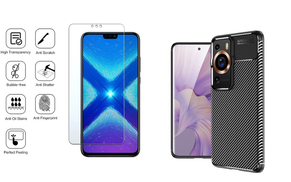 Защитное стекло NeoGlass для HUAWEI P60 Pro – ультрапрозрачное и устойчивое Киев - изображение 4
