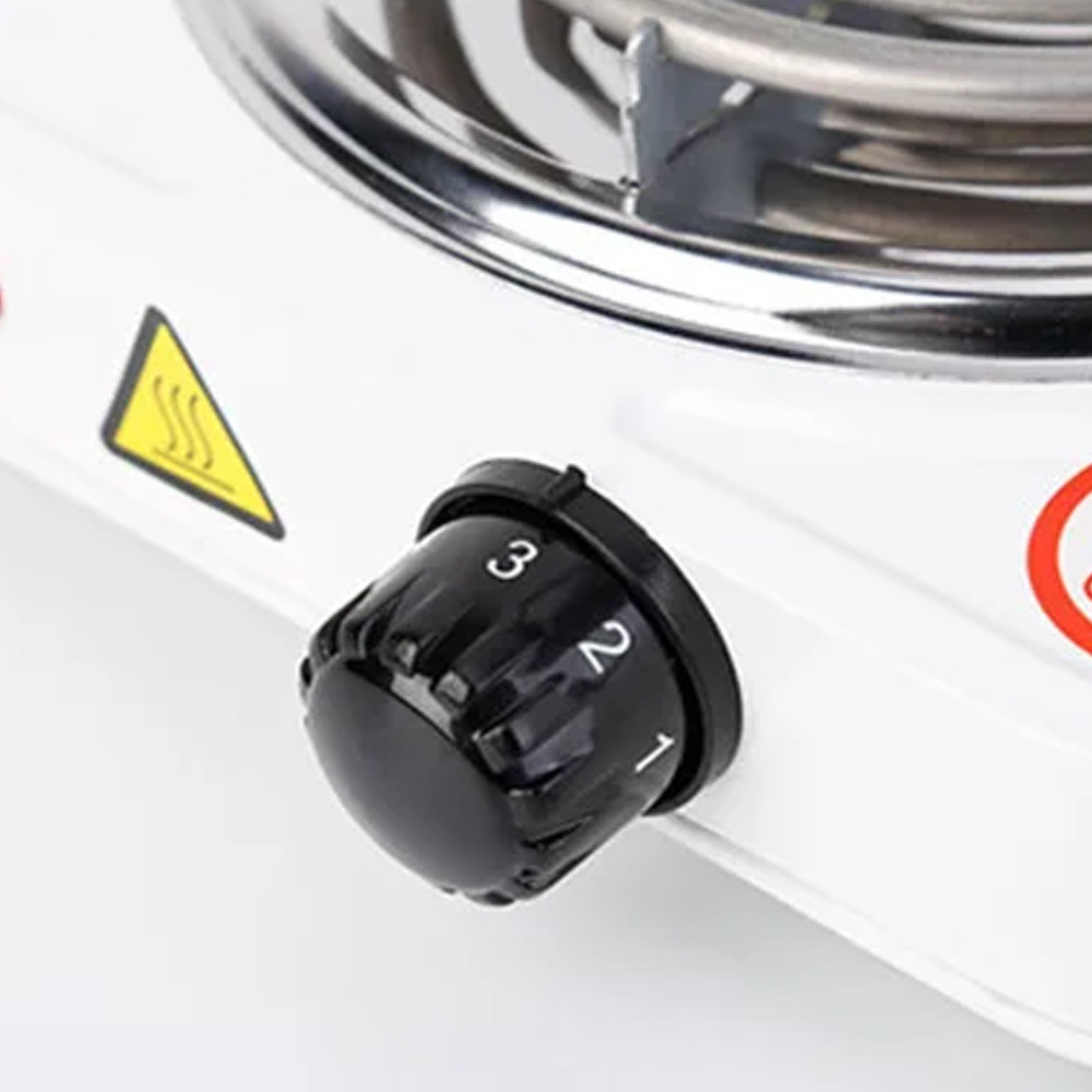 Настільна електроплита на одну конфорку 1000Вт,HP-01S SBR Київ - фото 6