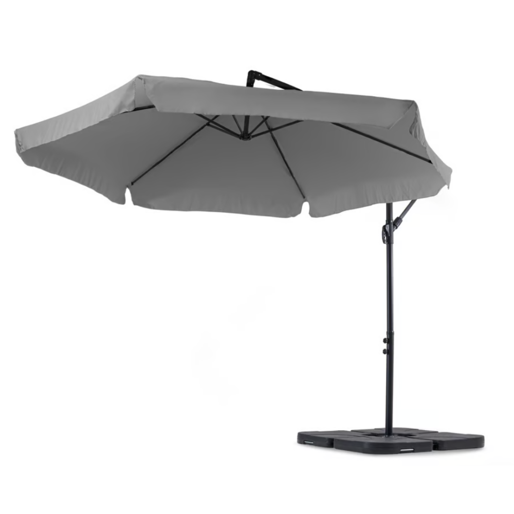 Парасолька садова Di Volio EMPOLI 350см сіра+ Основа садової парасольки Киев - изображение 5