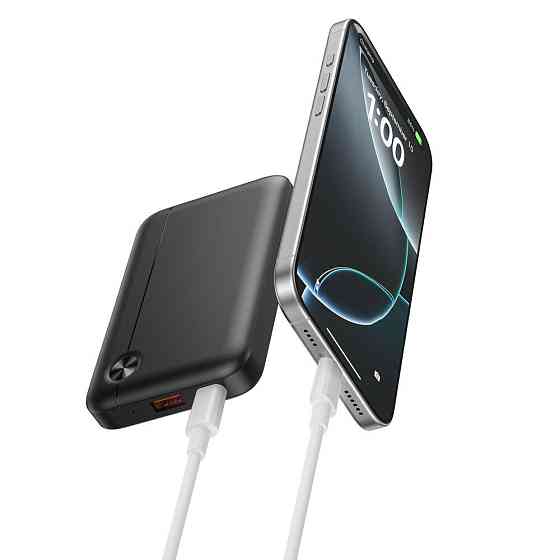 Павербанк 10000 mAh WIWU Wi-P059 22.5W PD QC быстрая зарядка черный power bank повербанк Одесса
