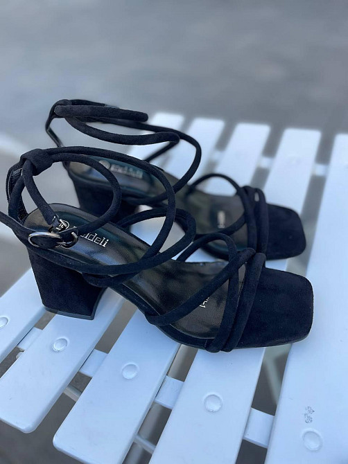 Meideli Босоніжки жіночі MEIDELI H008H-1 чорні (літо, еко-замша) (5809) Коломыя - изображение 8