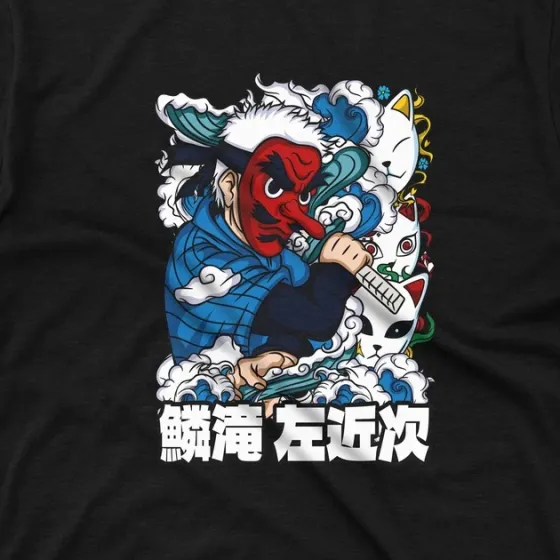 Футболка для подростка мальчика с принтом Клинок, рассекающий демонов Саконджи Урокодаки Размер 160 Anime10451 Днепр