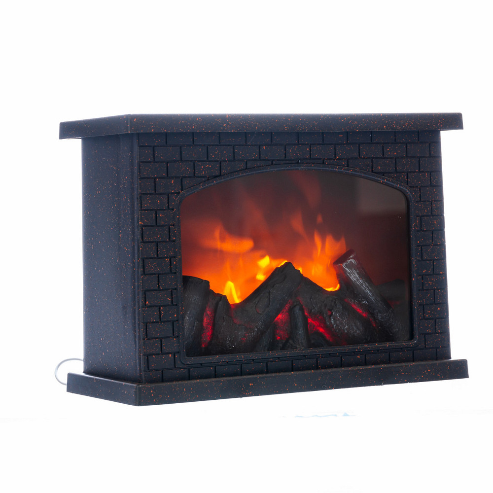 Камін-світильник декоративний LED-підсвічування USB 12×20×27.5 (см) CR-3-4 Київ - фото 3