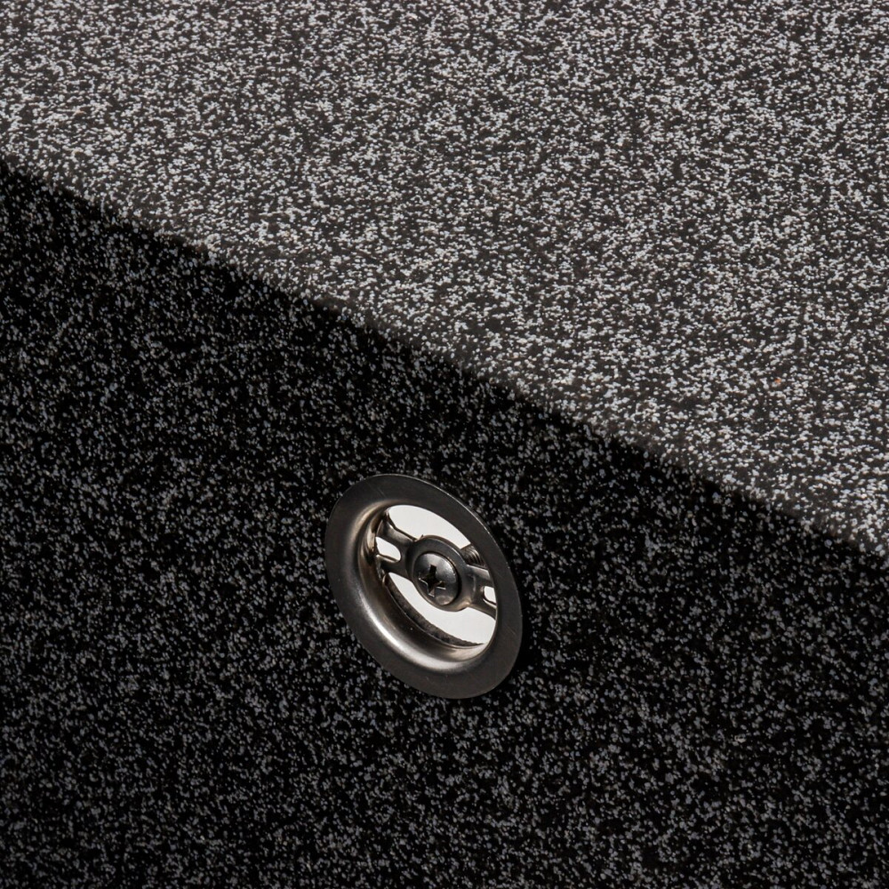 VALESO Гранітна мийка для кухні VALESO AZURIT 7950 матова Графіт Киев - изображение 5