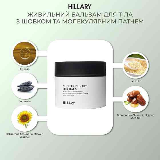 Комплекс HBS Перезагрузка Hillary Hair Body Skin Rebooting Киев