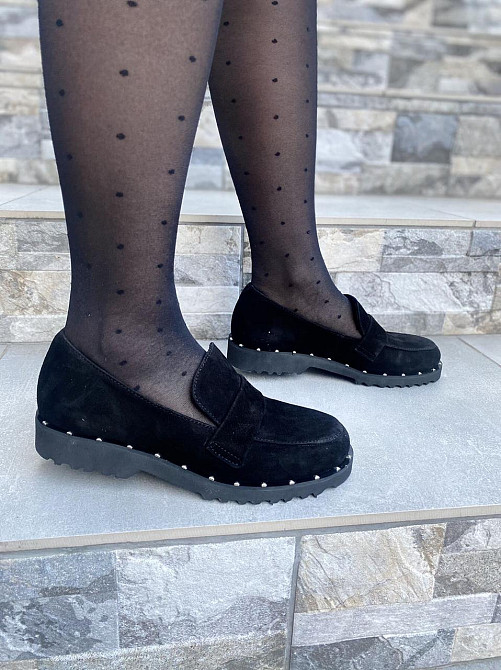 Lexi Туфлі жіночі Lexi 2006 чорні (весна-осінь, замша натуральна) (2644) лише 37р.39р. Коломыя - изображение 2