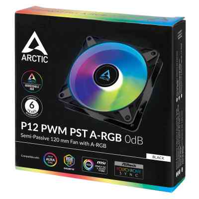 Кулер для корпуса Arctic P12 PWM PST A-RGB (ACFAN00231A) Винница