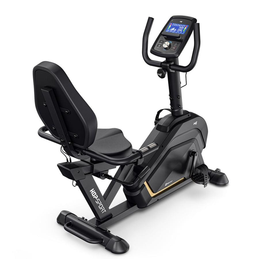 Горизонтальний велотренажер HS-120L Ravel чорний Київ - фото 10