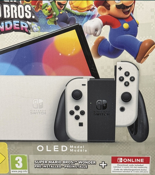 Приставка Nintendo Switch OLED + Mario Wonder. Харків - фото 4