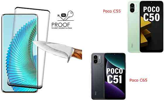 Захисне скло HyperGlass Pro для Poco C55, Poco C65 – максимальна чутливість та захист Київ
