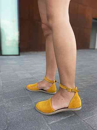 M.KRAFT Босоніжки жіночі M.KRAFT 0596 жовтий (літо, замша натуральна) (3625) 36р.37р.38р. Коломия