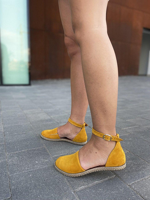 M.KRAFT Босоніжки жіночі M.KRAFT 0596 жовтий (літо, замша натуральна) (3625) 36р.37р.38р. Коломыя - изображение 3