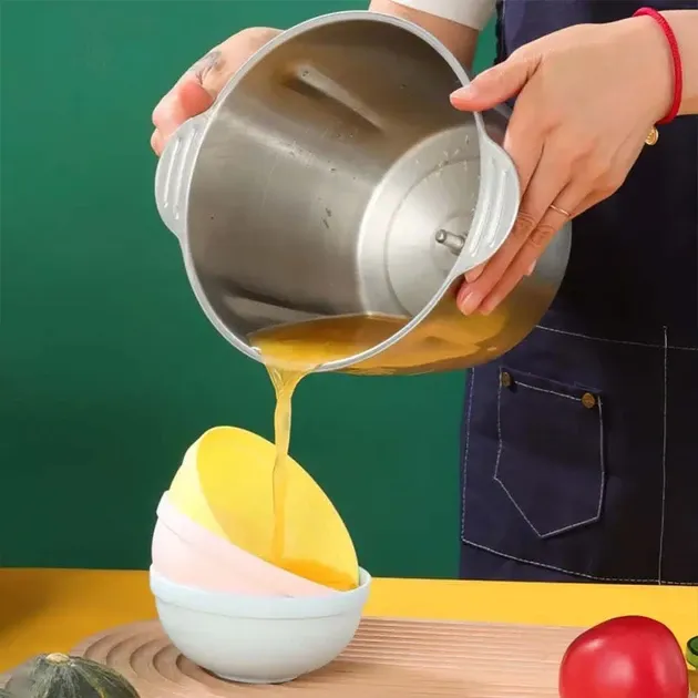 Блендер-измельчитель с чашей 2л Domotec/RAF R-7029, мощность 1000Вт, 4 лезвия, питание от сети 220В Одесса - изображение 5