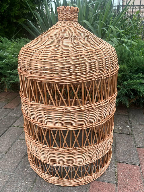 Люстра плетеная  высокая Киев - изображение 3