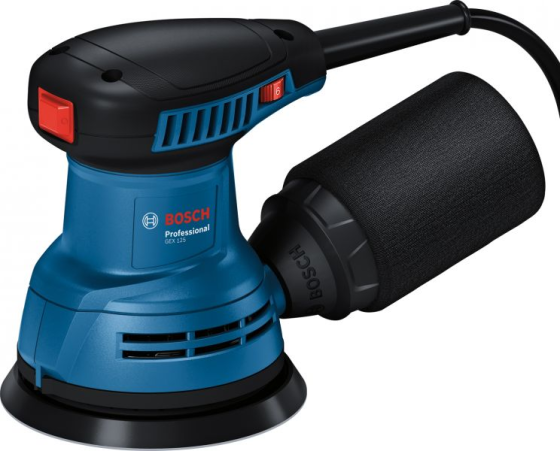 Професійна ексцентрикова шліфувальна машина Bosch GEX 125 (06013A8020) Київ