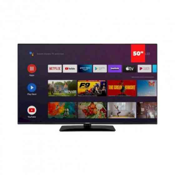TV 50 AIWA LED-508UHD UHD/DLED/T2/Android 11/2 x 10W/Dolby Digital/VGA/HDMI/Wi-Fi/Black Киев