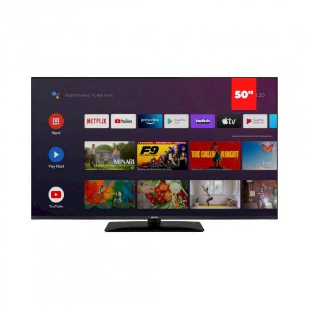 TV 50 AIWA LED-508UHD UHD/DLED/T2/Android 11/2 x 10W/Dolby Digital/VGA/HDMI/Wi-Fi/Black Киев - изображение 1