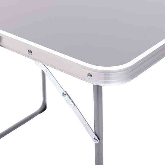 Складний стіл для пікніка Lugi, сірий 75x55 см Київ