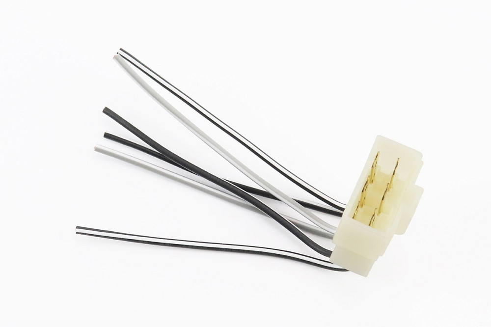 Роз'єм з дротами для реле-регулятора напруги 6конт - "тато", тип 2 Київ - фото 1