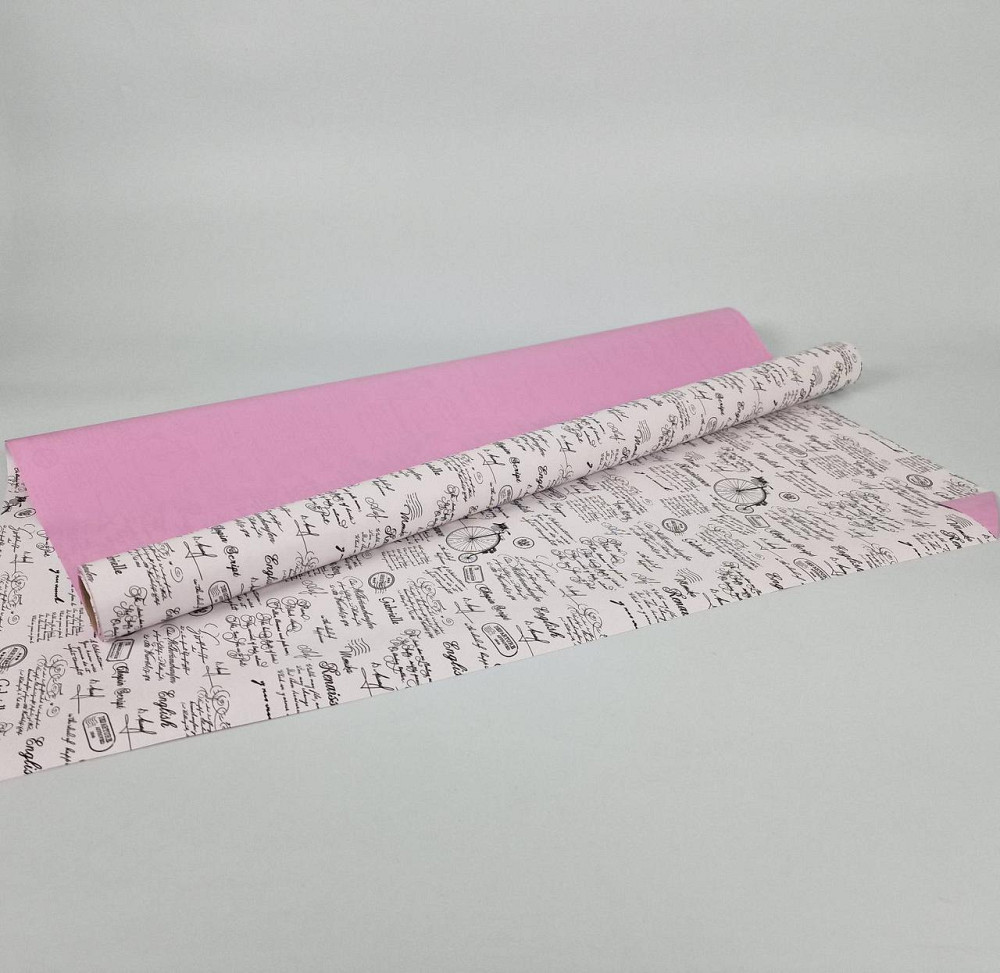 Плівка перлинна "Газета" для квітів 10 м (39) (h660) No 4 (1 шт.) Харків - фото 1