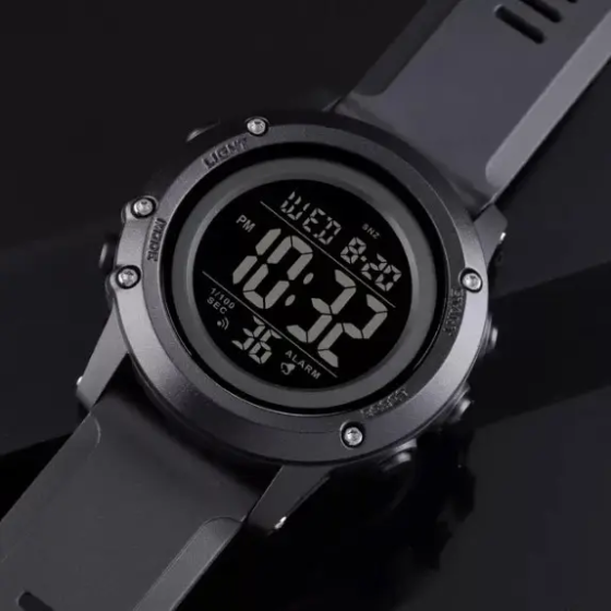 Мужские наручные часы Skmei 1506 Черный с черным Винница