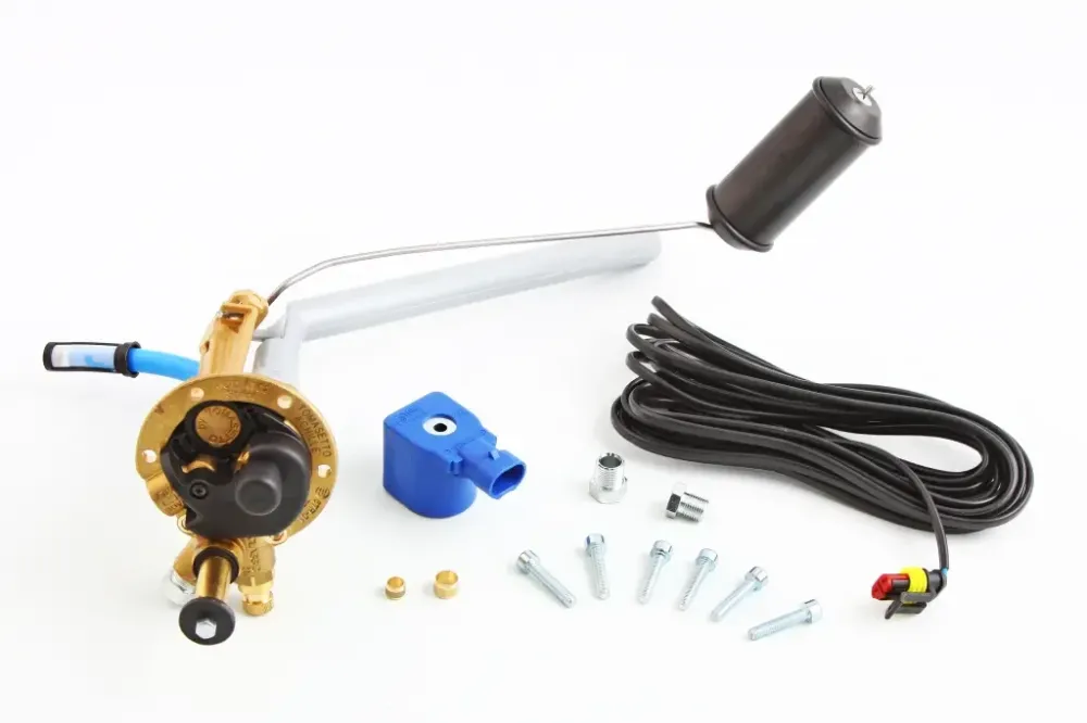 Мультиклапан ГБО для наруж. тор-го баллона H270мм 0° Tomasettо с катушкой выход 8мм Винница - изображение 1