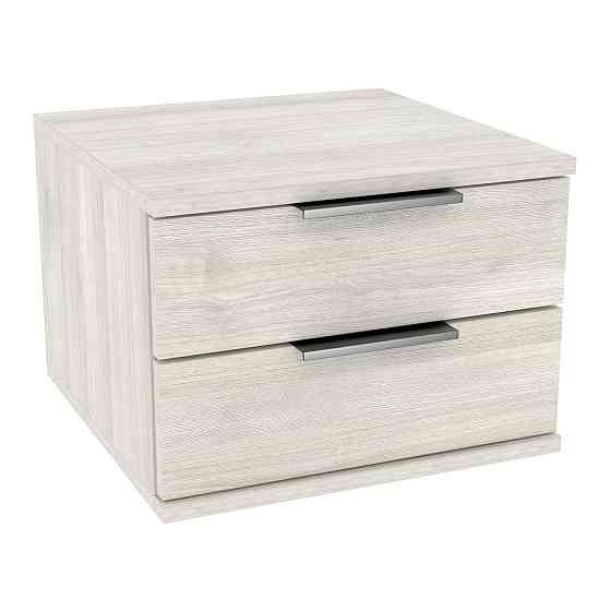 Тумба навесная прикроватная Кристалл, Дуб Шамоні Світлий, 400/400/290 Львов