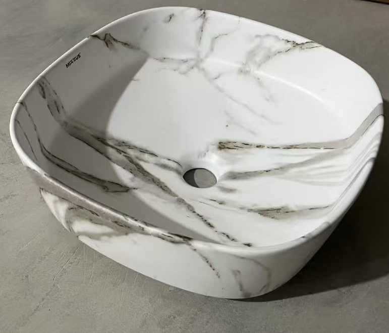 Раковина накладна Mixxus Premium DIVERSE-0104 MARBLE 370х370х135mm   ( MP6537 ) 36907 Харків - фото 8