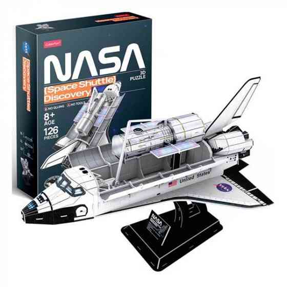3D пазл CubicFun NASA Космічний шатл Діскавері (DS1057h) Харків