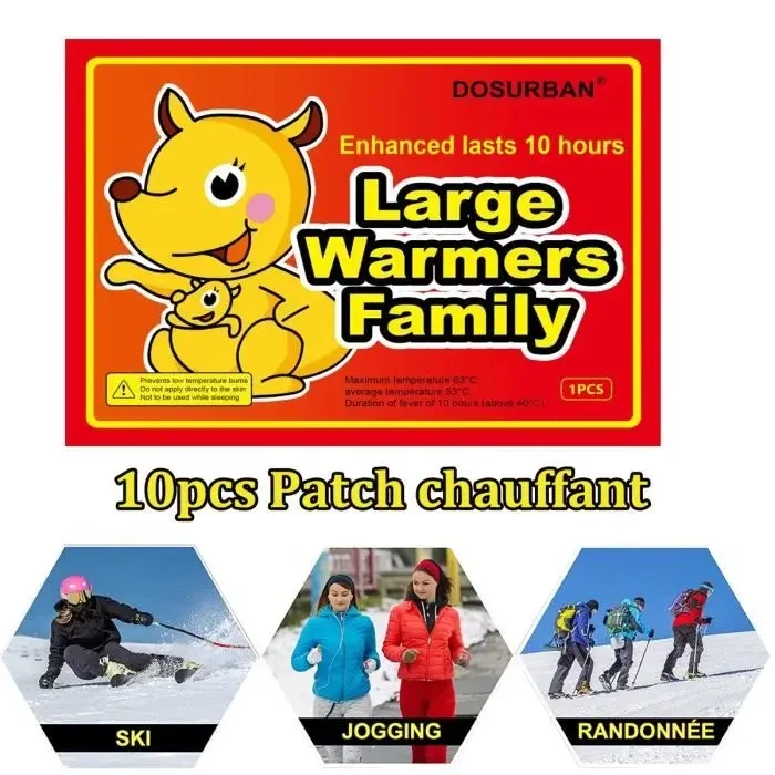 Химические грелки для тела 10 шт, для спины, шеи и плеч, активируются воздухом, согревают до 10 часов Киев - изображение 4