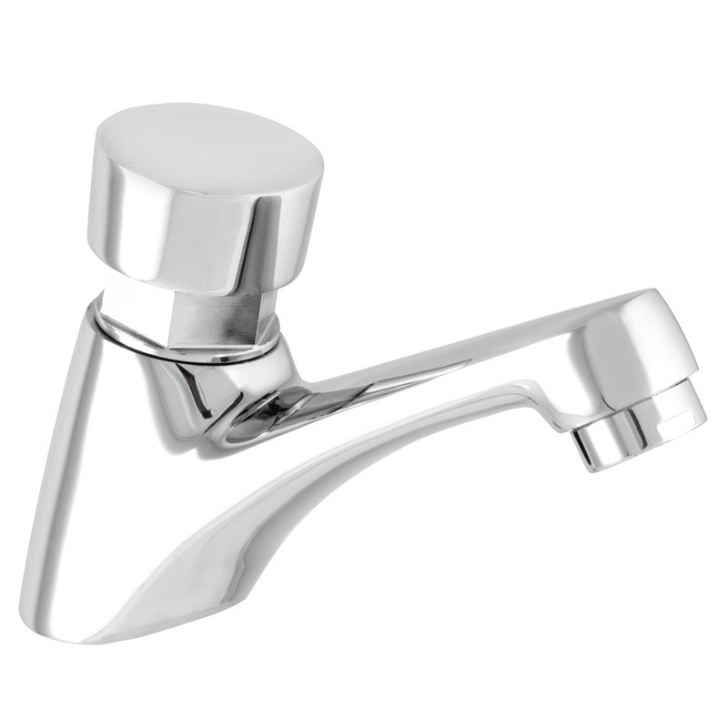 Монокран на холодну воду Zerix Z9041 натискний порційний латунь (ZX2726) Чернівці - фото 1