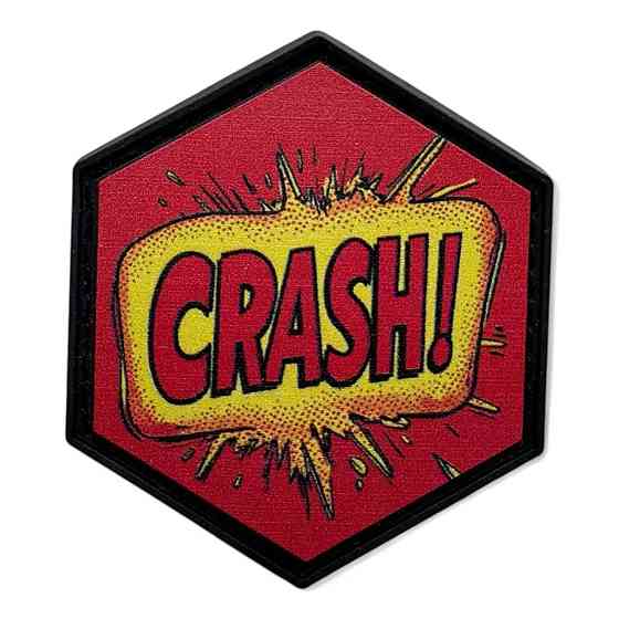 Патч / шеврон "CRASH!" Запоріжжя