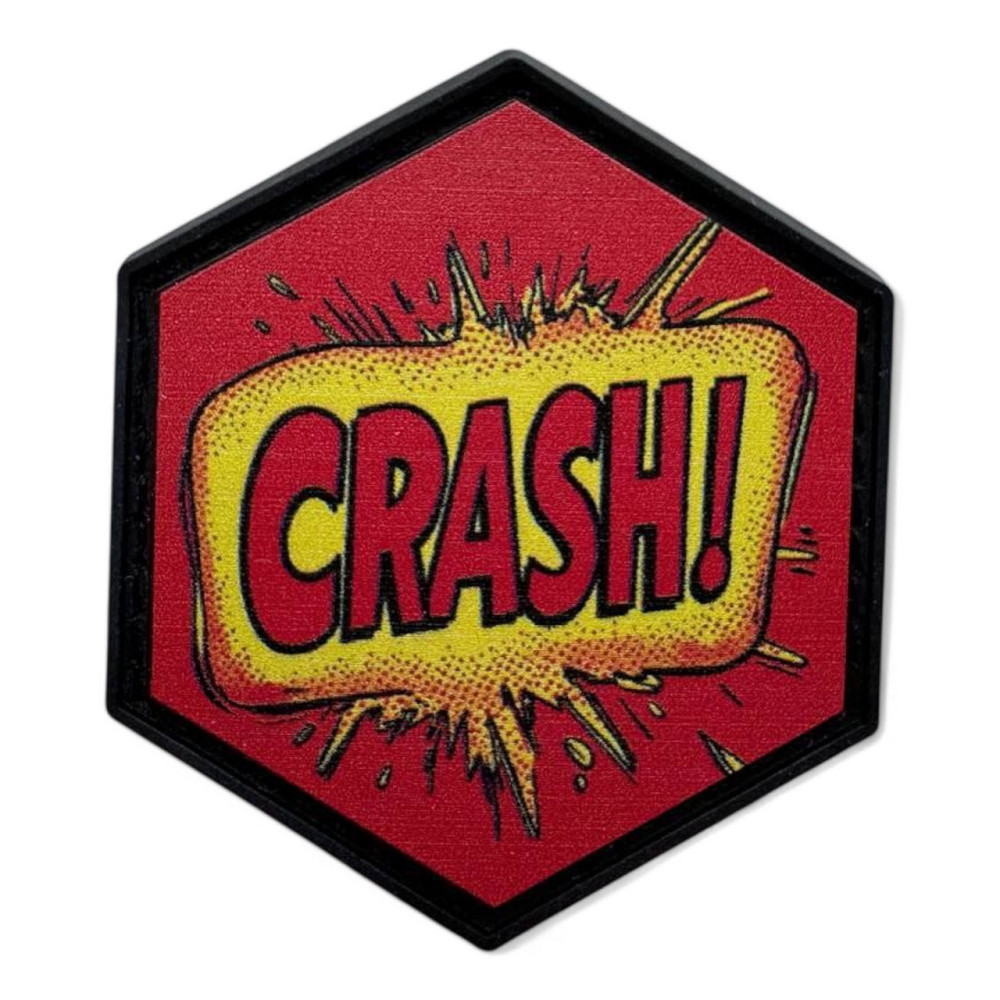 Патч / шеврон "CRASH!" Запоріжжя - фото 1