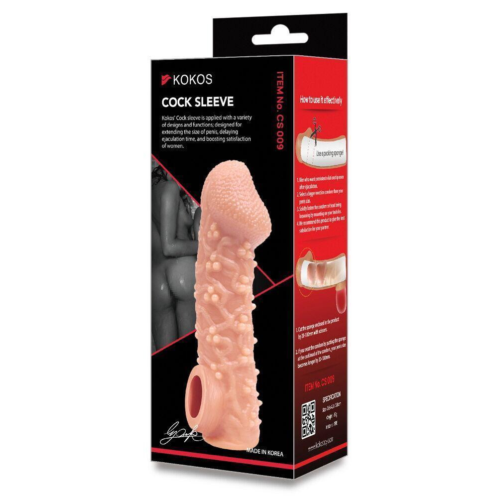Насадка на член Kokos Cock Sleeve CS 009 M Sex Aura Киев - изображение 7