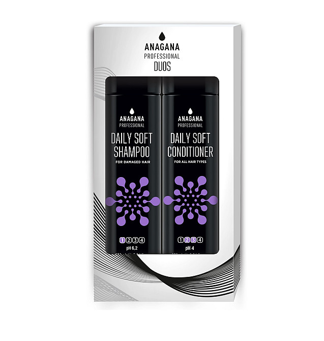 Набір DUOS Щоденний м'який для всіх типів волосся ANAGANA Київ - фото 1