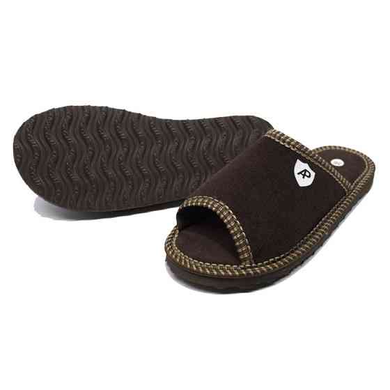 Капці з відкритим носком підліткові хлопчику PaGo "АP" коричневі 39 Одеса