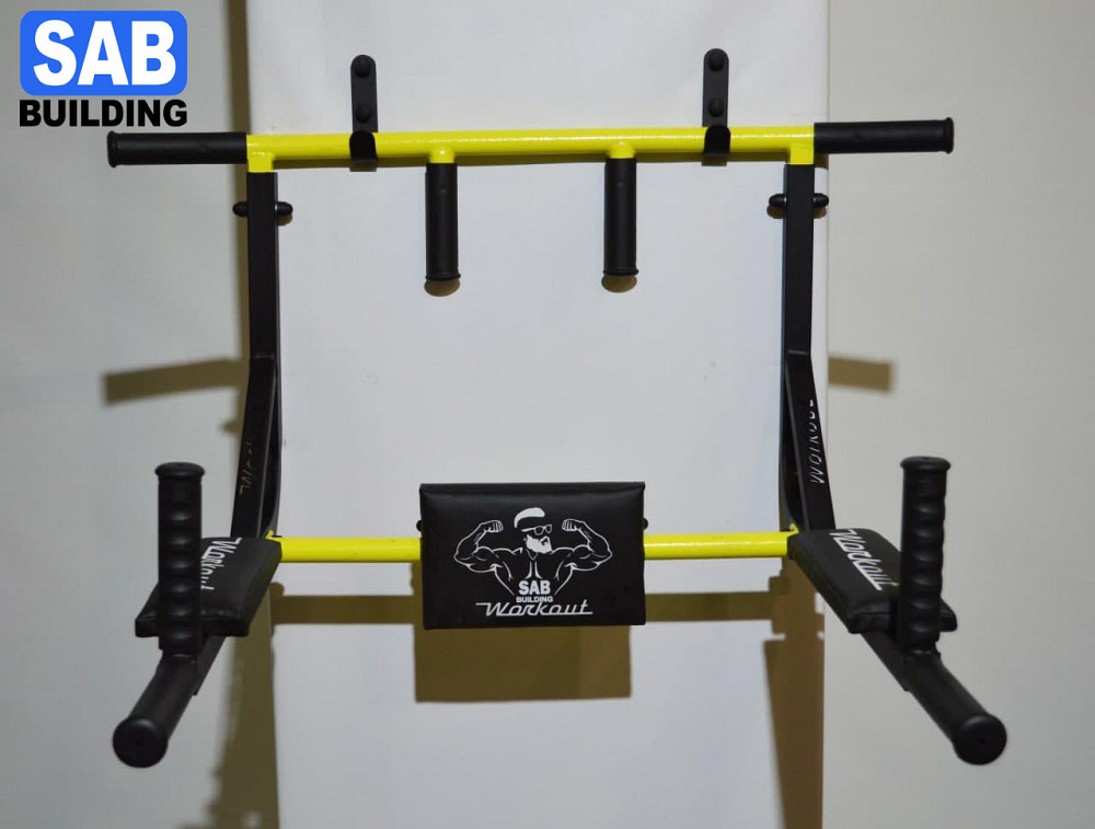 Турнік бруса прес з адаптивною спинкою АКЦІЯ! бруси 4 в 1 Workout домашній настінний (на стіну) пере Харків - фото 2