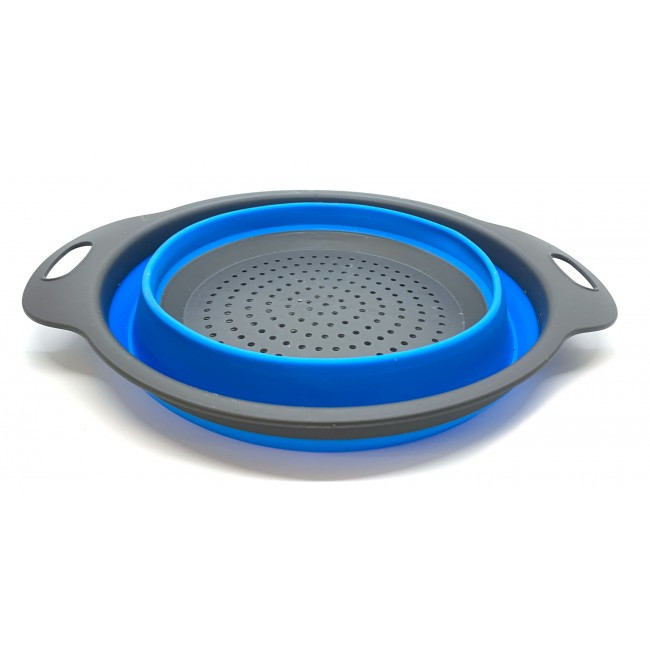 Друшляк складаний круглий із силікону Київ - фото 3