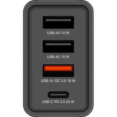 Зарядное устройство Verbatim USB 30W PD3.0 4-ports black (49700) Винница